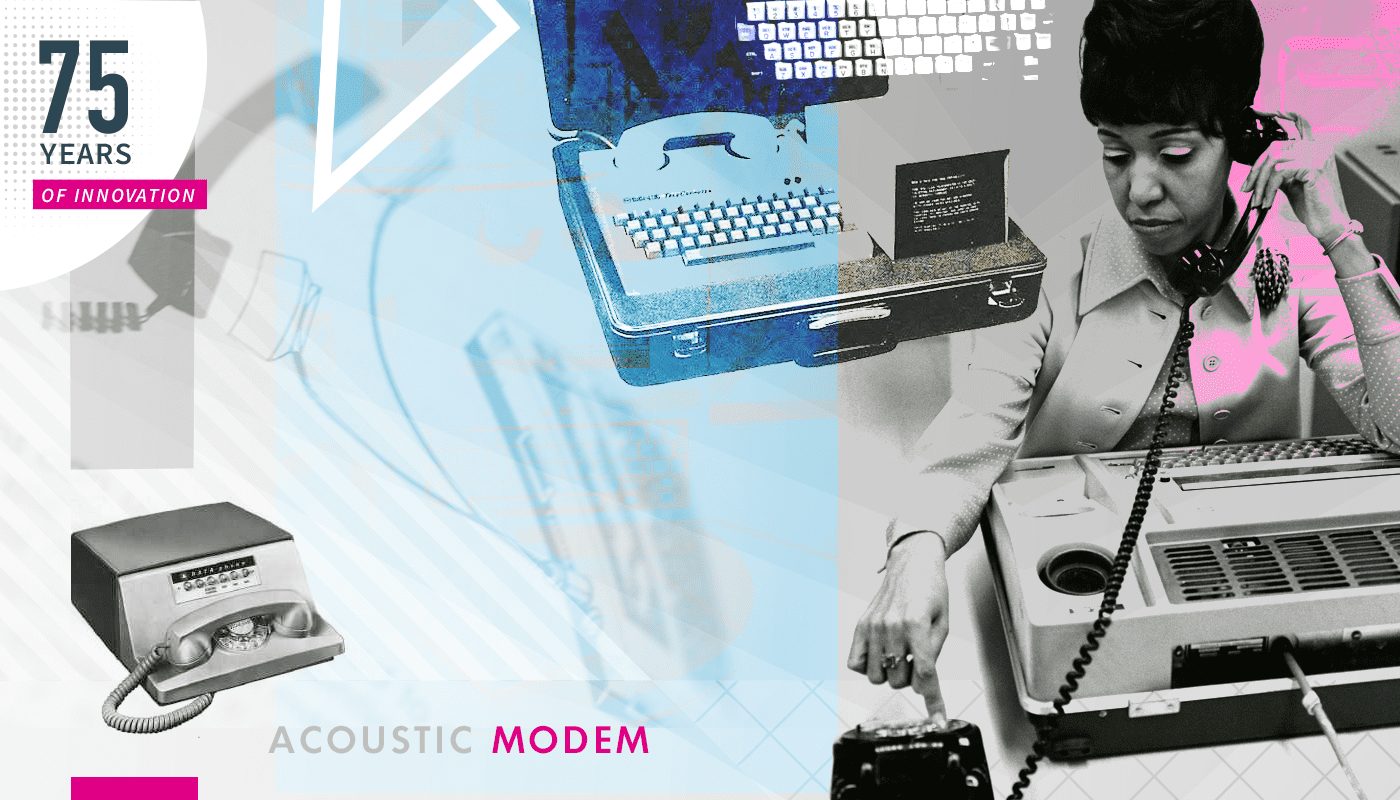 75 Years of Innovation: Acoustic Modem